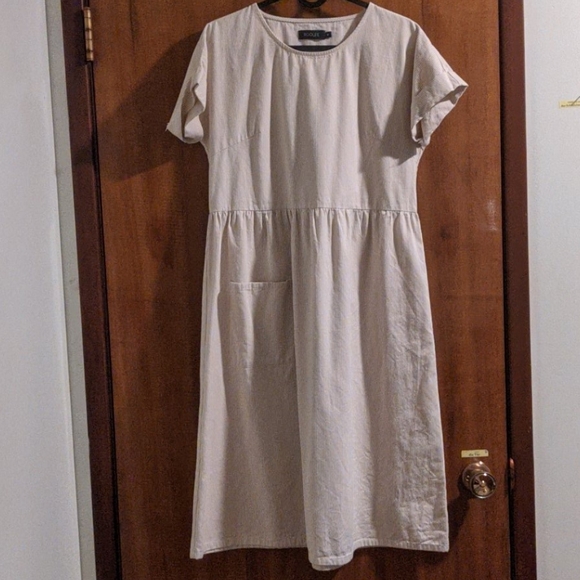 Rolee Yellow Pinstripe Lucas Dress - Picture 5 of 5